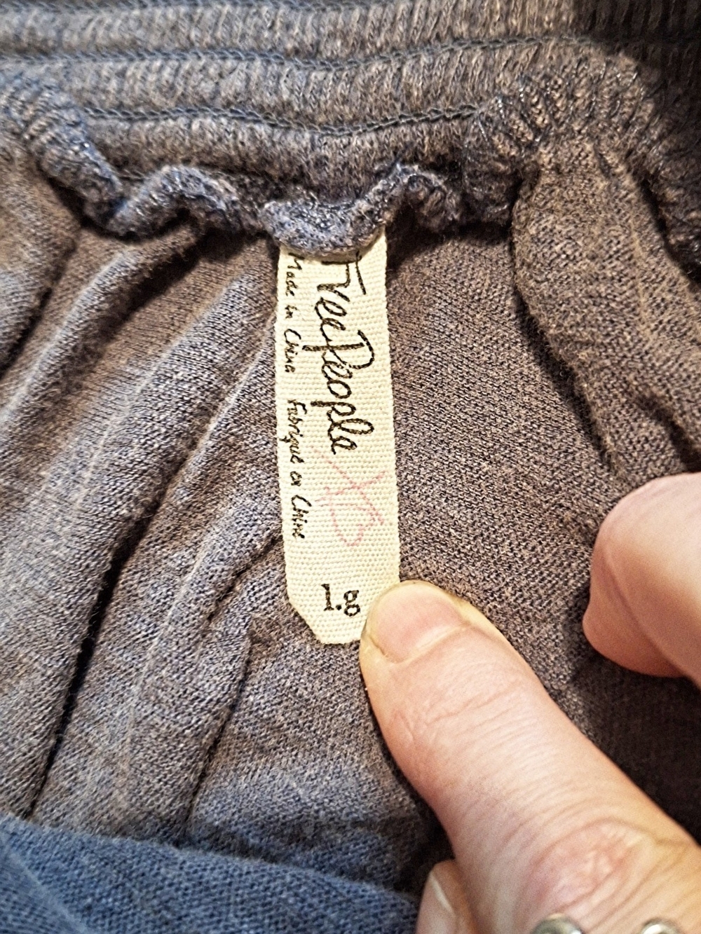 ✨️UNICORN! NWOT! Free People X Bellydancer High Low Hem Maxi Skirt In Grey/Blue! - Picture 11 of 14